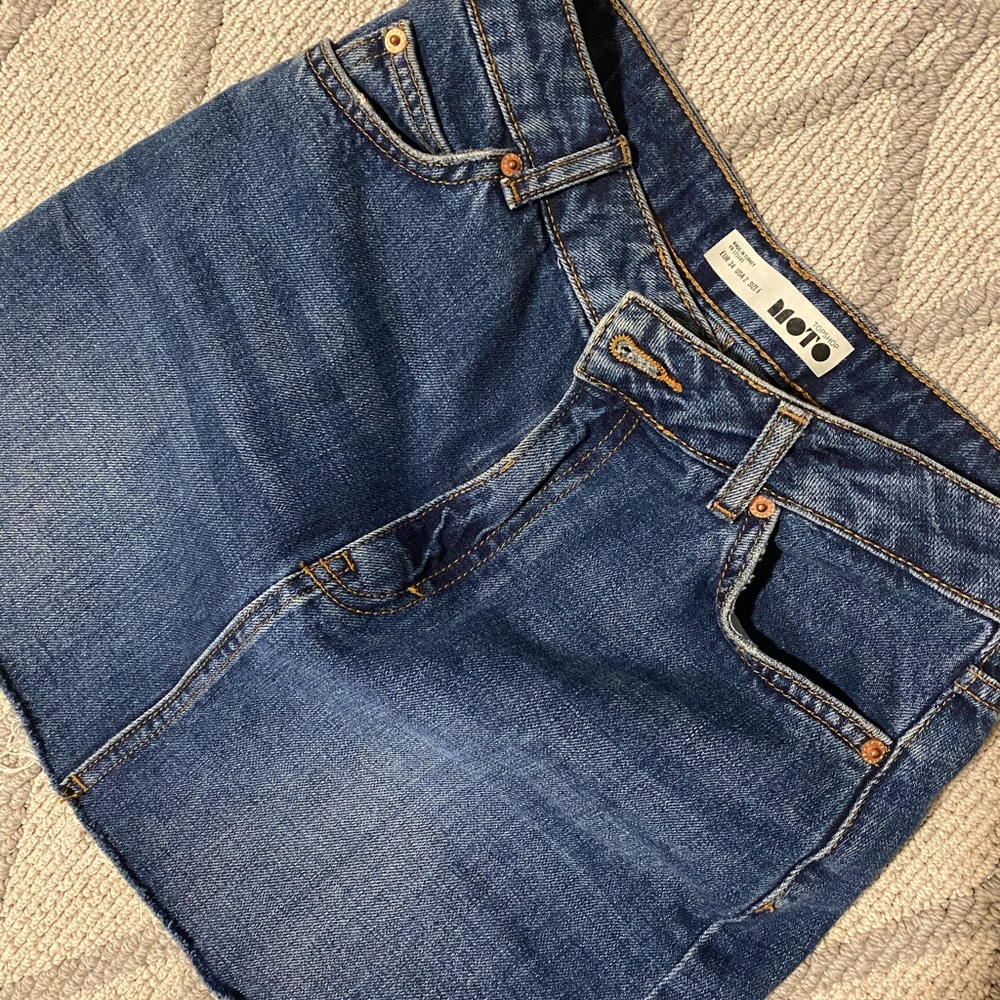 Top Shop jean skirt